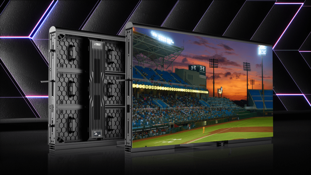 Front & Back of Outdoor LED Display